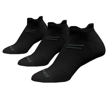 Chaussettes Running Brooks Run-In 3-Pack Homme Blanche | KZMH-83740