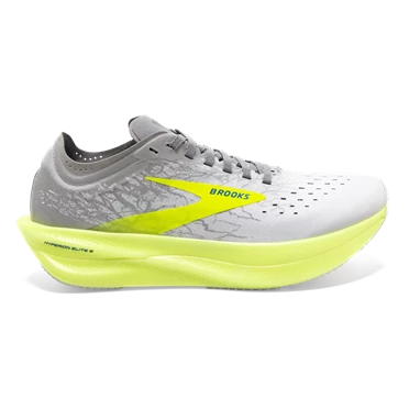 Chaussures Running Brooks Hyperion Elite 2 Homme Blanche / Argent | BTGL-28597