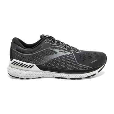 Chaussures Running Route Brooks Adrenaline GTS 21 Homme Noir / Grise | FHDB-82146