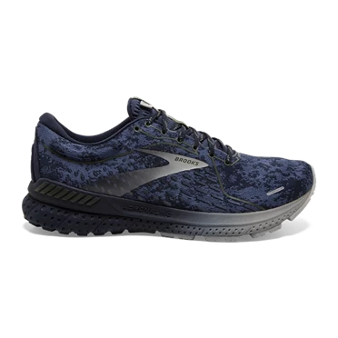 Chaussures Running Route Brooks Adrenaline GTS 21 Homme Bleu Marine | RVMK-96471