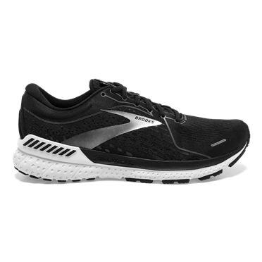 Chaussures Running Route Brooks Adrenaline GTS 21 Homme Noir / Blanche | WYNJ-26413