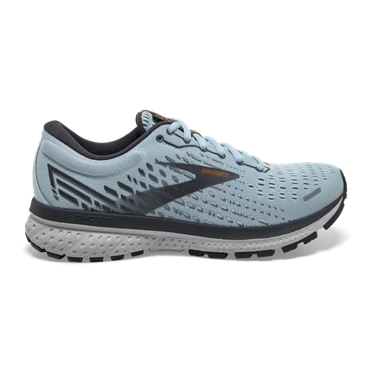 Chaussures Running Route Brooks Ghost 13 Femme Bleu Clair / Noir / Blanche | BDNQ-85674