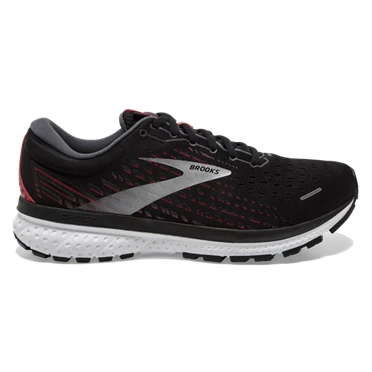 Chaussures Running Route Brooks Ghost 13 Homme Noir / Marron Rouge | EUWR-40893