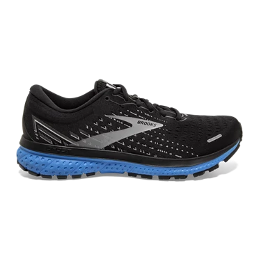 Chaussures Running Route Brooks Ghost 13 Homme Noir / Grise / Bleu | GCZW-20158