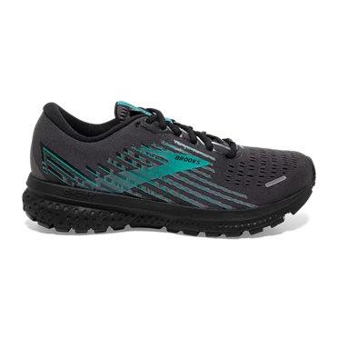 Chaussures Running Route Brooks Ghost 13 GTX Femme Noir / Paon | SDTC-79068