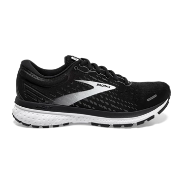 Chaussures Running Route Brooks Ghost 13 Femme Noir / Blanche | TANZ-26015