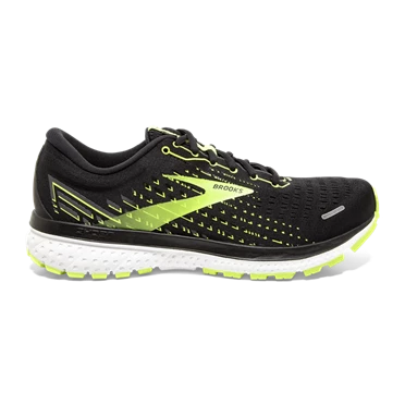 Chaussures Running Route Brooks Ghost 13 Homme Noir / Blanche | UJWX-21359