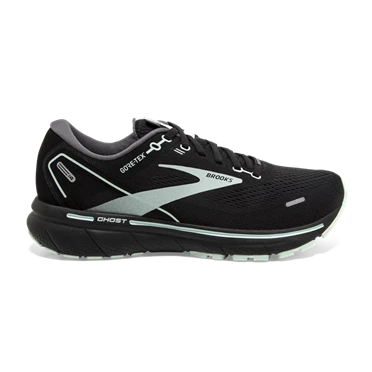 Chaussures Running Route Brooks Ghost 14 GTX Femme Noir / Turquoise Clair | EYOT-68953