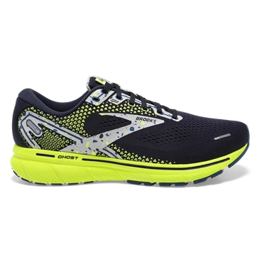 Chaussures Running Route Brooks Ghost 14 Homme Bleu Marine | GOFN-69745