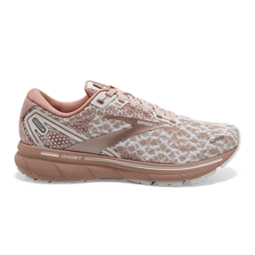 Chaussures Running Route Brooks Ghost 14 Femme Marron / Corail | ITDK-72059