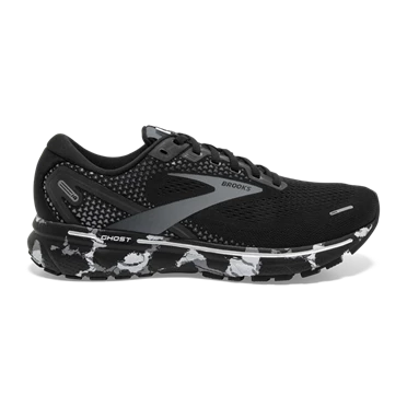 Chaussures Running Route Brooks Ghost 14 Homme Noir / Grise / Blanche | XUTI-36029