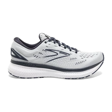 Chaussures Running Route Brooks Glycerin 19 Femme Grise / Blanche | RKUC-03521