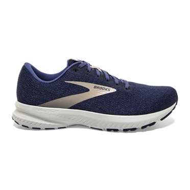 Chaussures Running Route Brooks Launch 7 Homme Bleu Marine / Grise | QZGR-90237