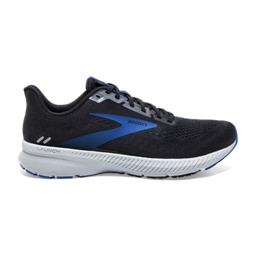 Chaussures Running Route Brooks Launch 8 Homme Noir / Grise / Bleu | FPTM-43587