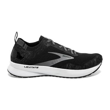 Chaussures Running Route Brooks Levitate 4 Femme Noir / Blanche | CIRP-54306