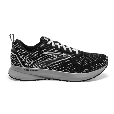 Chaussures Running Route Brooks Levitate 5 Femme Noir / Grise / Blanche | RCNZ-16574