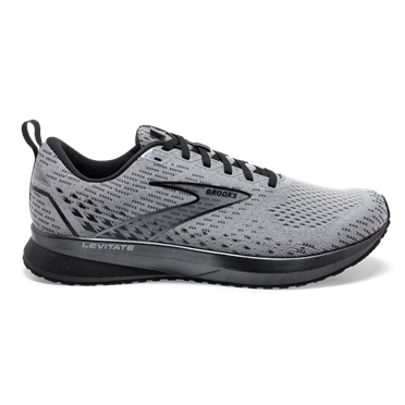 Chaussures Running Route Brooks Levitate 5 Homme Grise / Noir | RSVO-45692