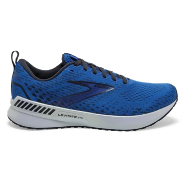 Chaussures Running Route Brooks Levitate GTS 5 Homme Bleu / Blanche | TBJA-90148