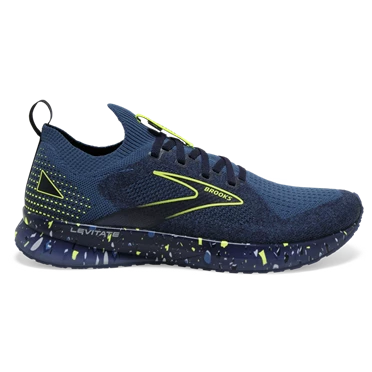 Chaussures Running Route Brooks Levitate StealthFit 5 Homme Bleu Foncé / Bleu Marine | XWPY-24913