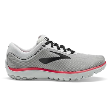 Chaussures Running Route Brooks PureFlow 7 Femme Grise / Noir / Rose | VFIQ-27395