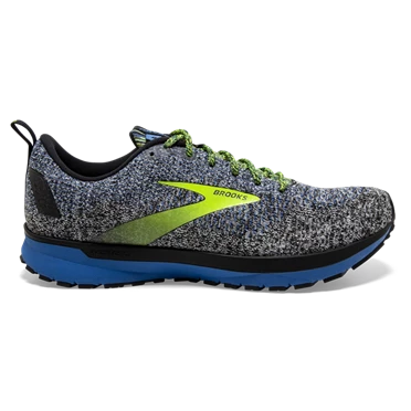 Chaussures Running Route Brooks Revel 4 Homme Noir / Bleu | ALGP-92051