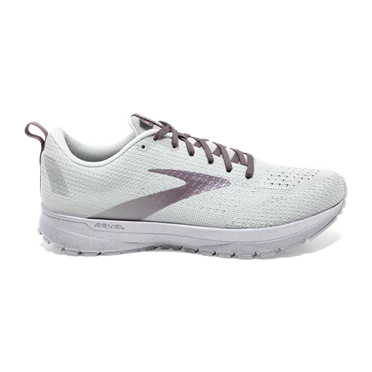 Chaussures Running Route Brooks Revel 4 Femme Blanche | NUBF-50478