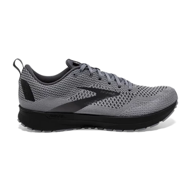 Chaussures Running Route Brooks Revel 4 Homme Grise / Noir | RZEF-15704