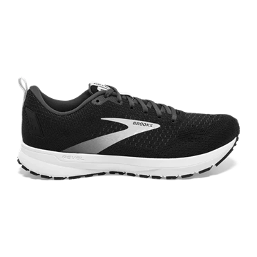 Chaussures Running Route Brooks Revel 4 Femme Noir / Argent | WGCB-87612