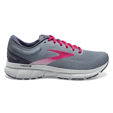 Chaussures Running Route Brooks Trace Femme Grise | IYSP-53098