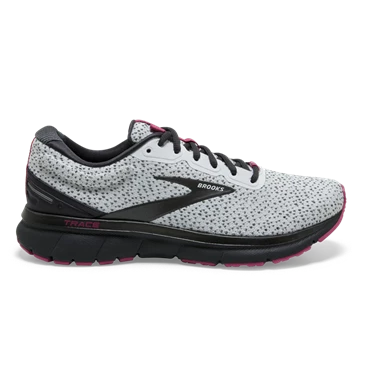 Chaussures Running Route Brooks Trace Femme Blanche / Rose | RASM-70816