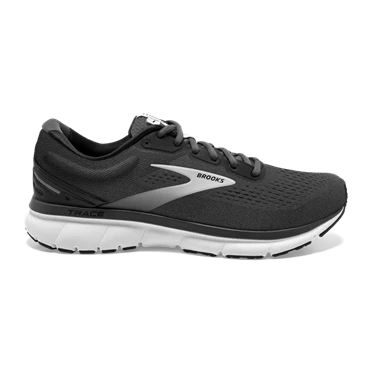 Chaussures Running Route Brooks Trace Homme Noir / Grise | UDOY-85046