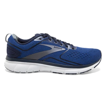 Chaussures Running Route Brooks Transmit 3 Homme Bleu Marine / Grise | CWLP-93407