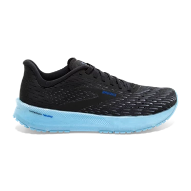 Chaussures Tout Terrain & Piste Brooks Hyperion Tempo Homme Noir / Turquoise Clair / Bleu | LFOQ-62