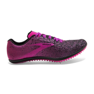 Chaussures Tout Terrain & Piste Brooks Mach 19 Femme Noir / Rose | ZMGI-71560