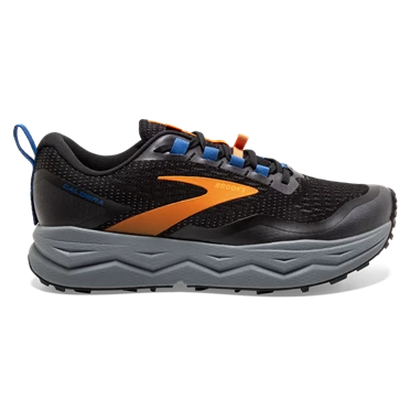 Chaussures Trail Running Brooks Caldera 5 Homme Noir / Orange / Bleu | OSEU-13658