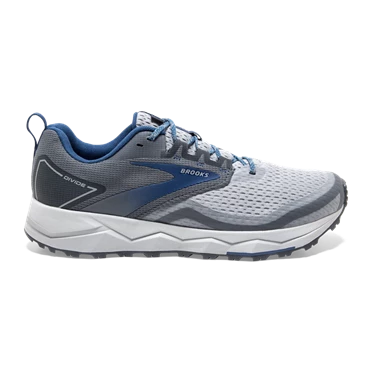 Chaussures Trail Running Brooks Divide 2 Homme Grise / Bleu Foncé | APTS-43170