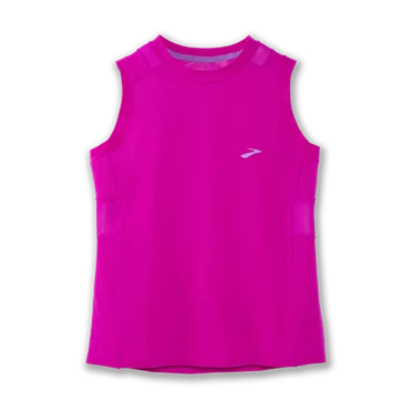 Haut Running Brooks Atmosphere Sans Manches Femme Rose | GPOE-57301