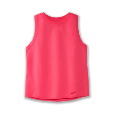 Haut Running Brooks Distance Tank Femme Rose | KOLA-94851