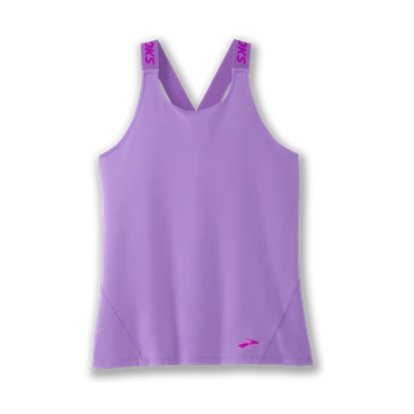 Haut Running Brooks Pick-Up Tank Femme Violette | AHYX-54039