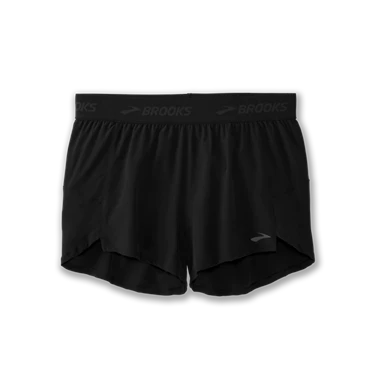 Pantalon Running Brooks Chaser 3" Femme Noir | IEDX-37902