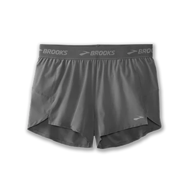 Pantalon Running Brooks Chaser 3" Femme Grise | OAIT-16243