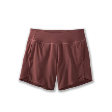 Pantalon Running Brooks Chaser 7" Femme Bordeaux | PJRU-23576