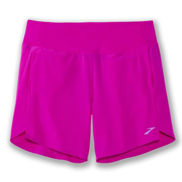 Pantalon Running Brooks Chaser 7" Femme Rose | QPIG-48726