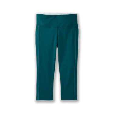 Pantalon Running Brooks Greenlight Capri Femme Grise | SXGB-17953