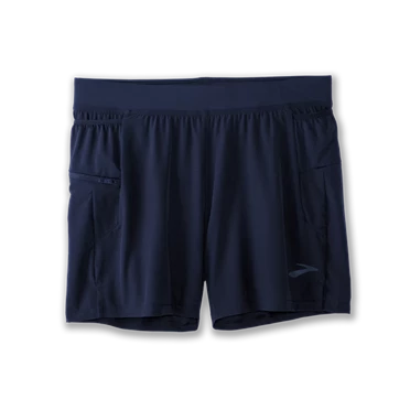 Pantalon Running Brooks Sherpa 5" 2-in-1 Homme Bleu Marine | YCPI-49380