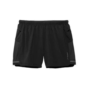 Pantalon Running Brooks Sherpa 5" Homme Noir | BGES-82501