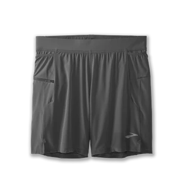 Pantalon Running Brooks Sherpa 7" 2-in-1 Homme Grise | YDRN-60397