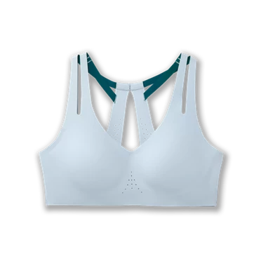 Soutien Gorge Running Brooks Dare Lanières Femme Grise / Bleu | TAYJ-29816