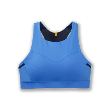 Soutien Gorge Running Brooks Drive 3 Pocket Femme Bleu | GPQR-05147