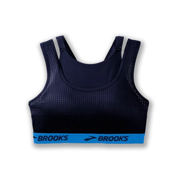 Soutien Gorge Running Brooks Drive Mesh Femme Bleu Marine / Bleu | JAQD-62534